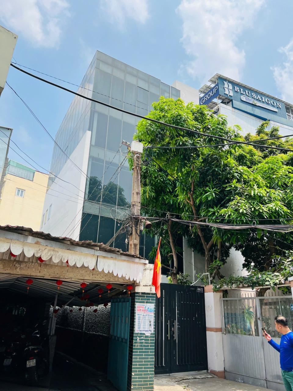 Cho Thuê Tòa Nhà 66/2 Nguyễn Văn Trỗi, Phú Nhuận – Có Bãi Đậu Ô Tô, 1 Trệt 4 Lầu