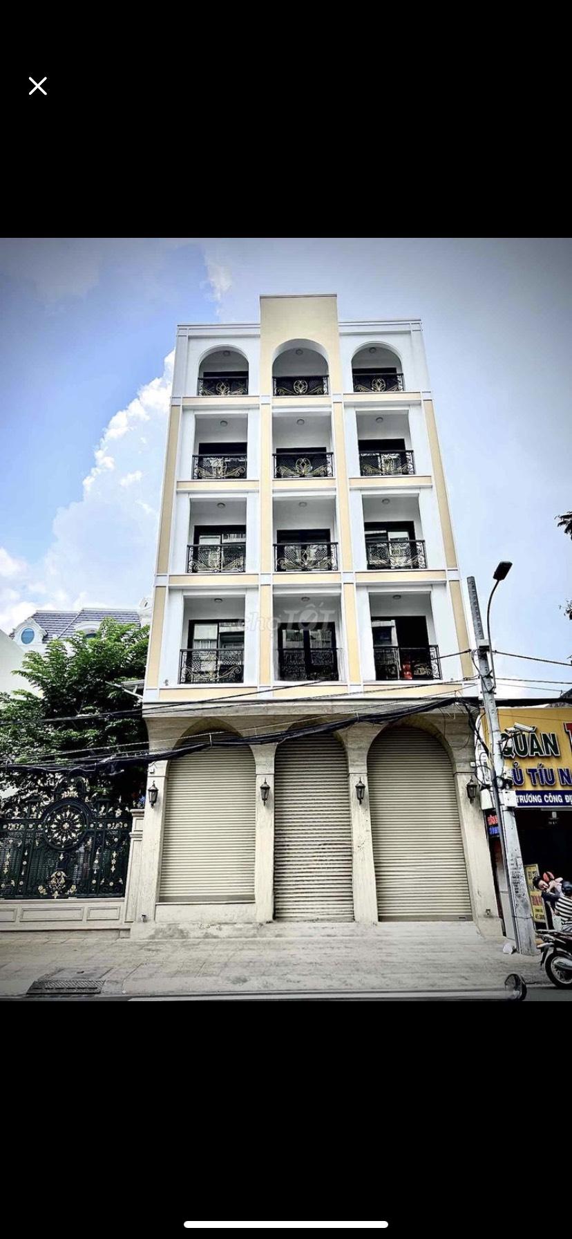 Cho Thuê Tòa Nhà 94A-96 Trương Công Định, Tân Bình – Hầm 5 Tầng, DT 8x20m