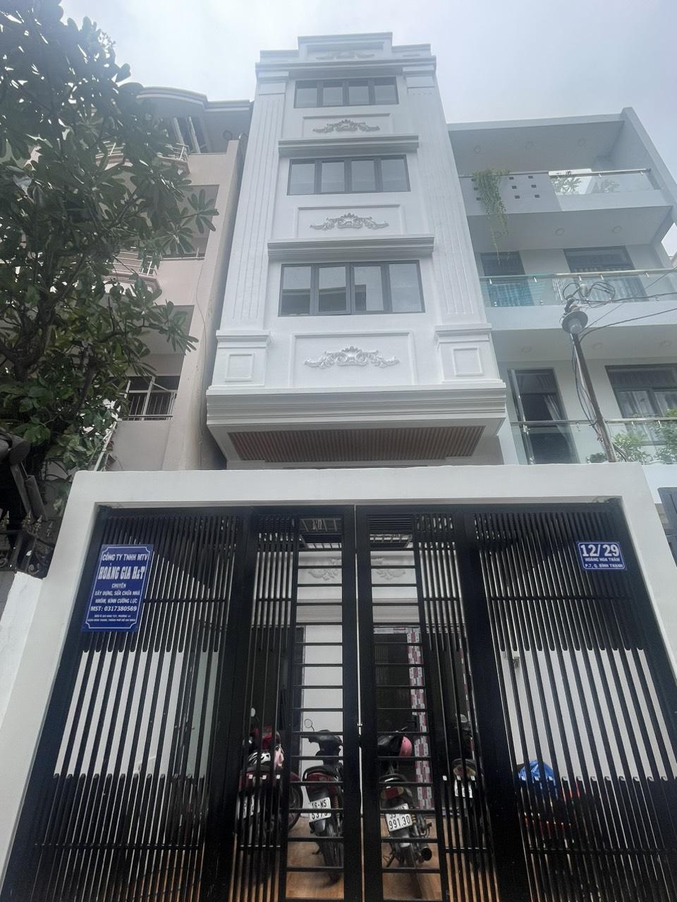 Cho Thuê Tòa Nhà 12/29 Hoàng Hoa Thám, Bình Thạnh – 18 Phòng, 6 Tầng