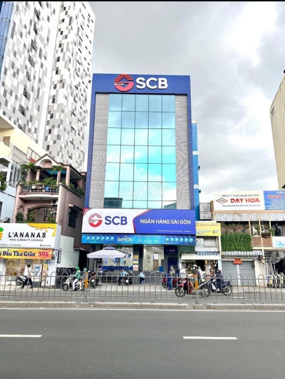 Cho Thuê Tòa Nhà 62-64 Phan Đăng Lưu, Phú Nhuận – 4 Lầu Có Thang Máy, DT 8x20m