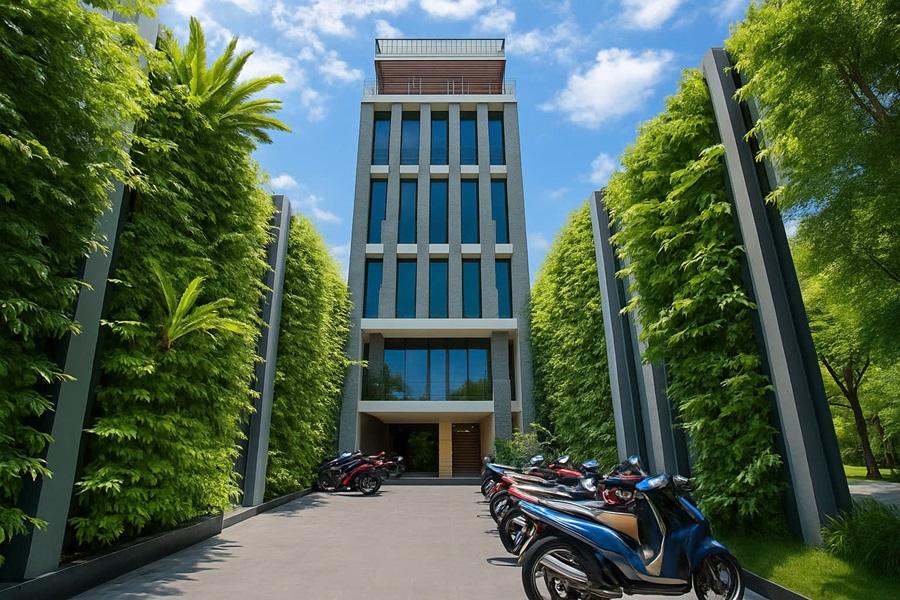 Cho Thuê Tòa Nhà 1222 Quang Trung, Quận Gò Vấp – 1 Trệt 6 Lầu, 12 Phòng, Nội Thất Cao Cấp