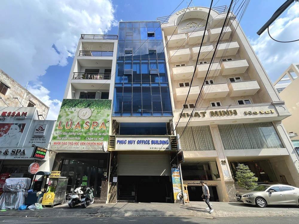 Cho Thuê Tòa Nhà 30 Ấp Bắc, Quận Tân Bình – Hầm 5 Tầng, Nở Hậu 10m