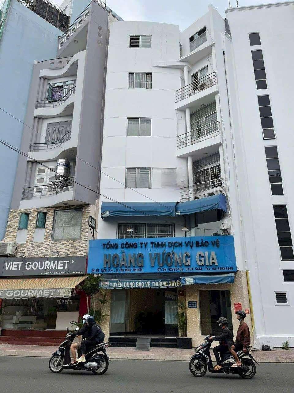 Cho Thuê Nhà 2 Mặt Tiền 41 Hoàng Việt, Tân Bình – 5 Lầu, Thang Máy