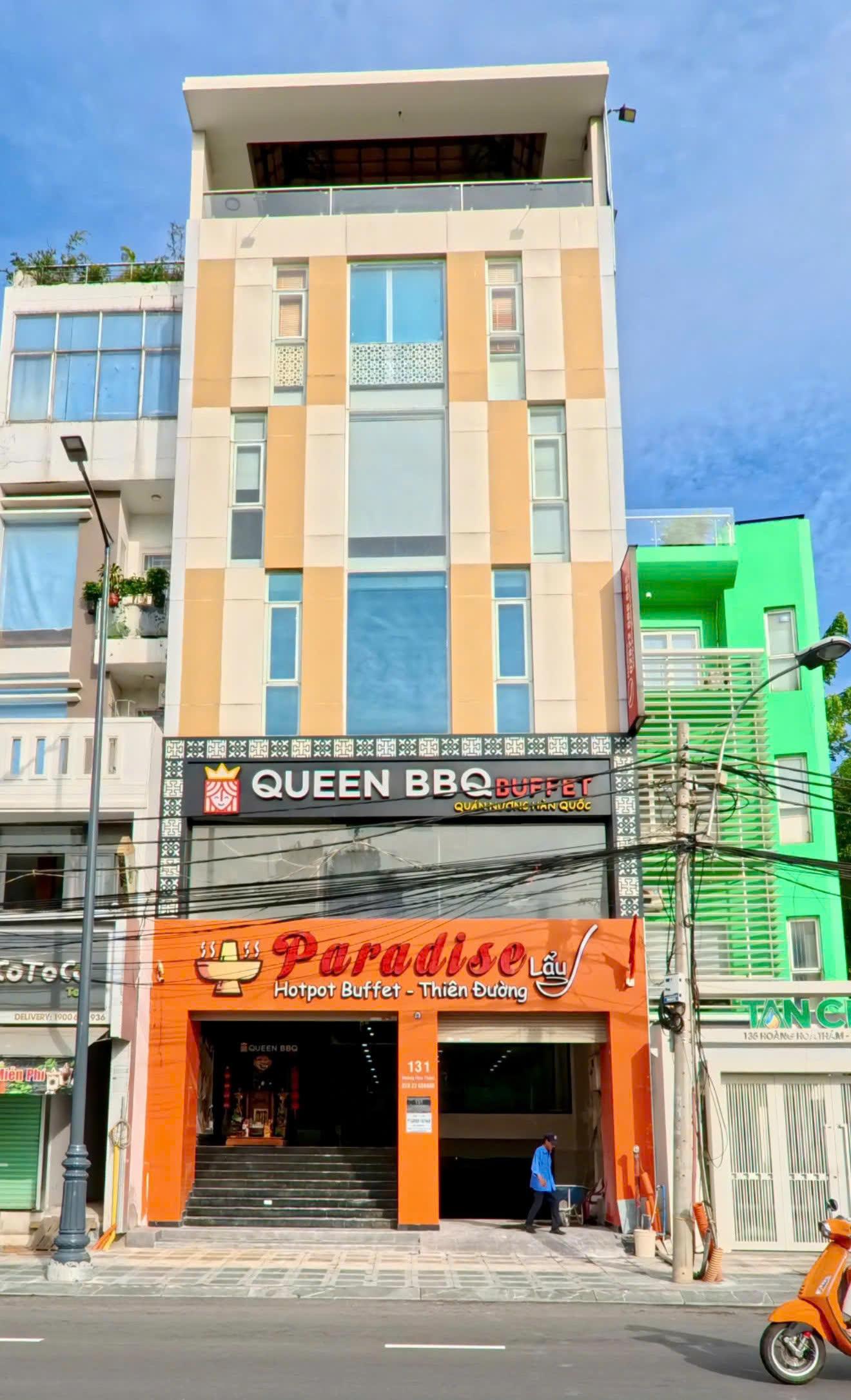 Cho thuê tòa nhà Hoàng Hoa Thám, Tân Bình – hầm 5 lầu, thang máy