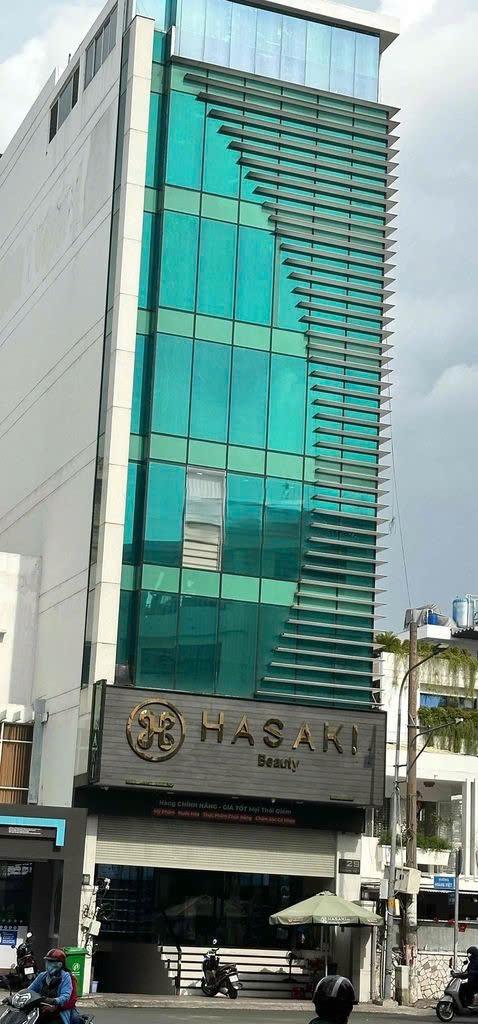 Cho thuê tòa nhà Hoàng Việt Tân Bình – 8x20m, hầm 7 tầng, thang máy, PCCC