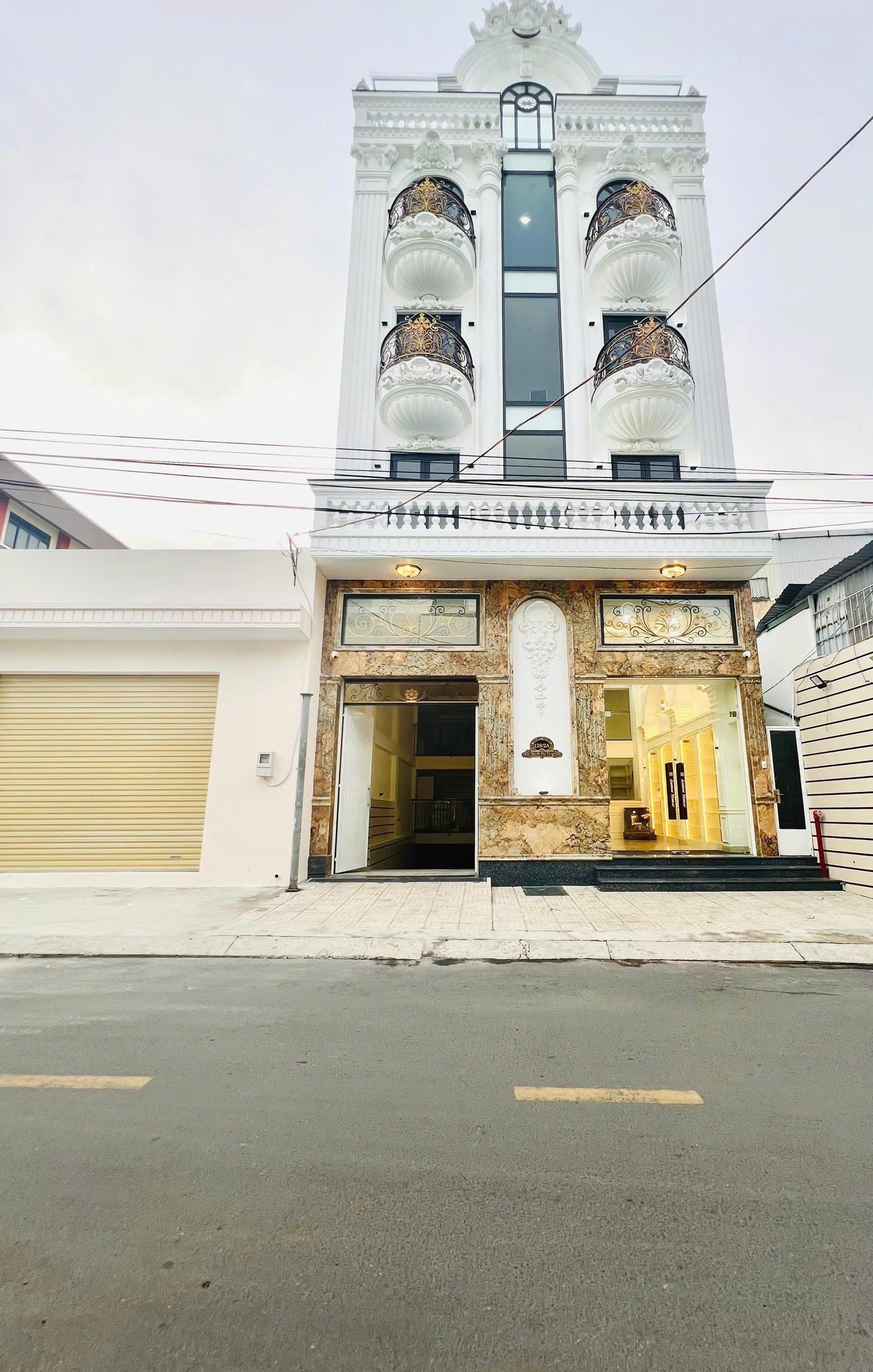 Cho thuê tòa nhà Nguyễn Duy Cung, Gò Vấp – 1 hầm 3 lầu, 12 phòng