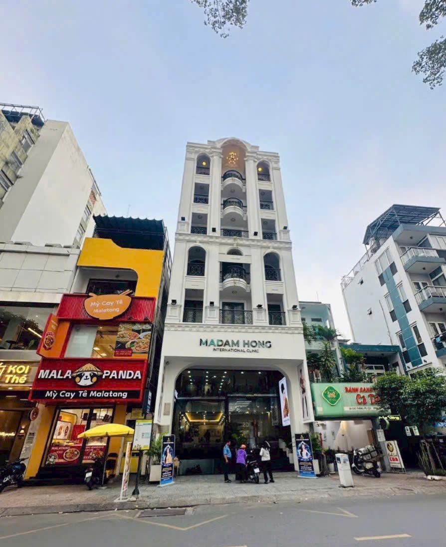 Cho thuê tòa nhà Cao Thắng Quận 3 – 1 hầm 6 lầu, mặt tiền 8m