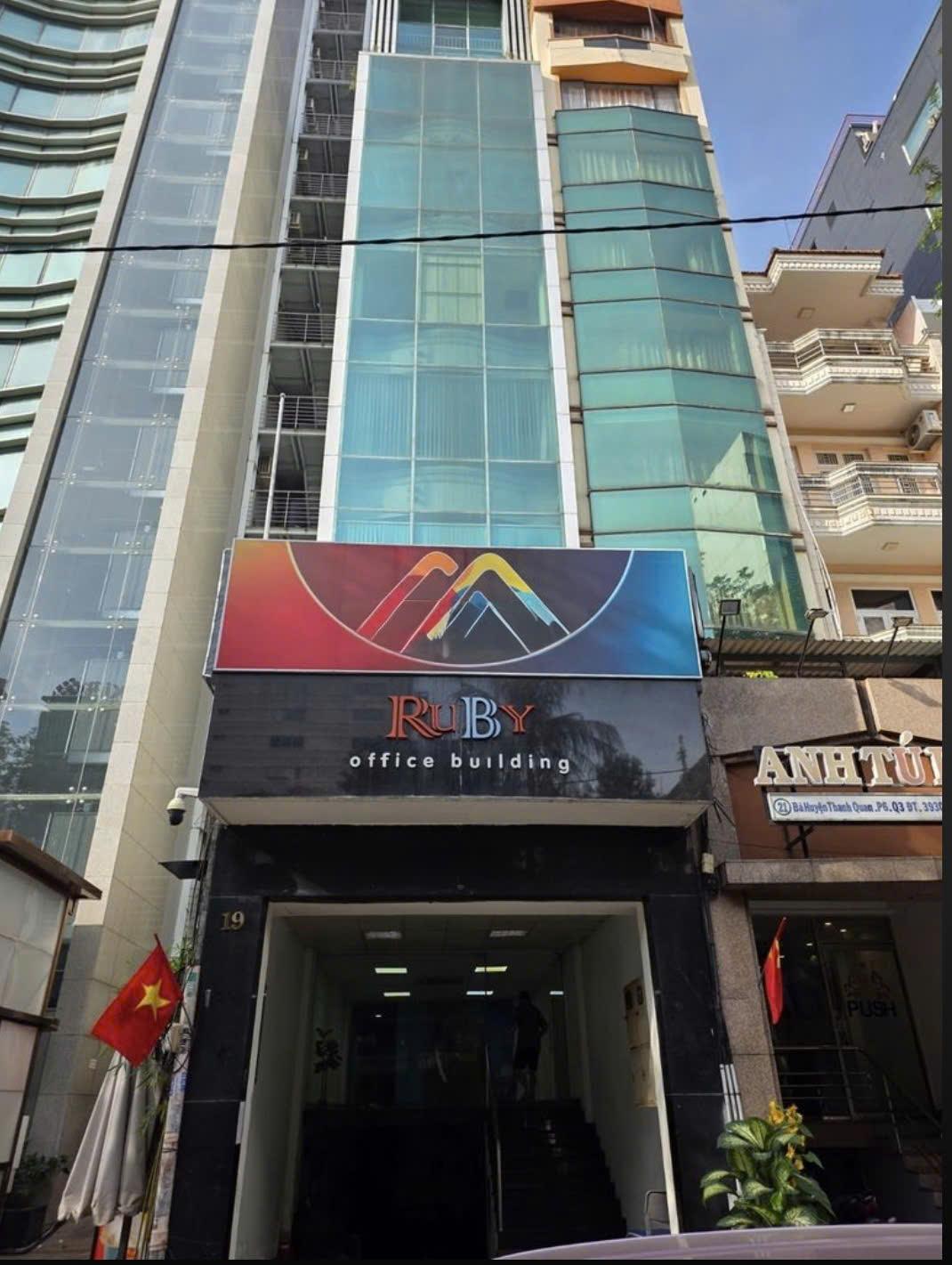 Cho thuê tòa nhà 19 Bà Huyện Thanh Quan, Quận 3 – 7 tầng, có hầm & thang máy