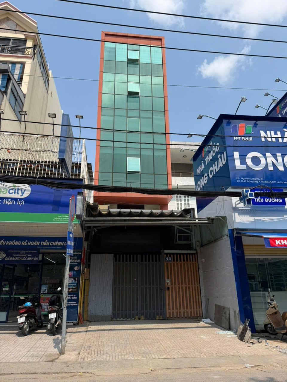 Cho Thuê Nhà Nguyên Căn 45 Thăng Long, Tân Bình – 1 Hầm 5 Tầng