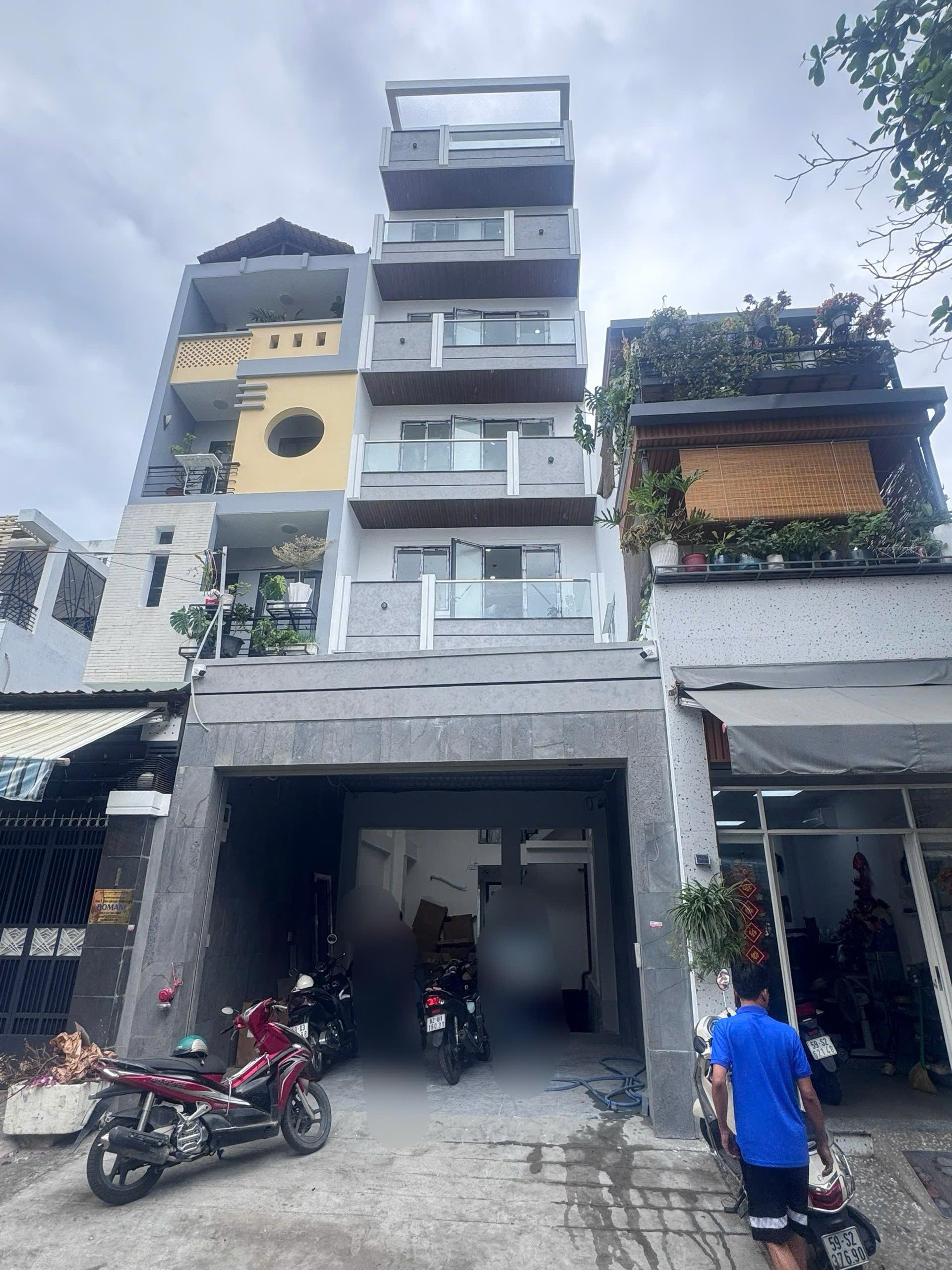 Cho Thuê Tòa Nhà 50B Trần Bình Trọng, Bình Thạnh – Hầm 5 Lầu, Thang Máy
