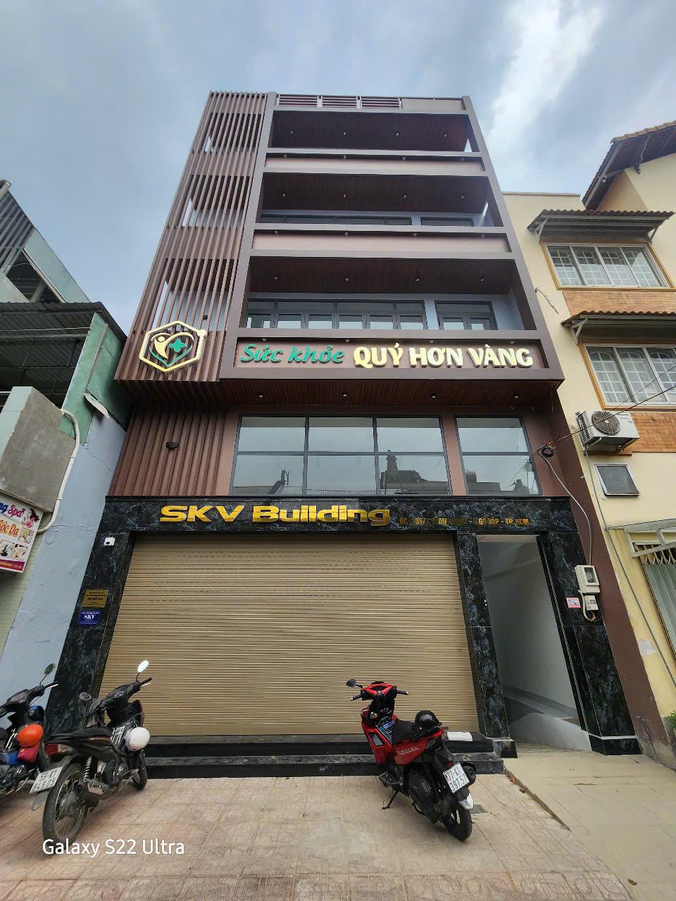Cho Thuê Tòa Nhà 236/2 Thống Nhất, Gò Vấp – Hầm + 5 Tầng, Thang Máy, PCCC Mới