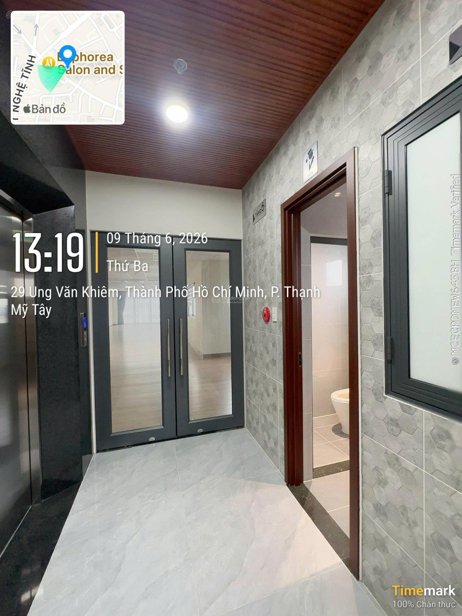 Cho Thuê Tòa Nhà 29 Ung Văn Khiêm, Quận Bình Thạnh – Hầm, 8 Lầu, Thang Máy, PCCC